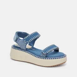 DEBRA SANDALS BLUE DENIM^Dolce Vita New
