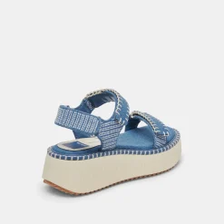 DEBRA SANDALS BLUE DENIM^Dolce Vita New