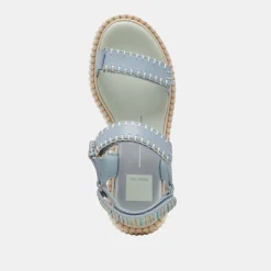 DEBRA SANDALS LIGHT BLUE KNIT^Dolce Vita Clearance