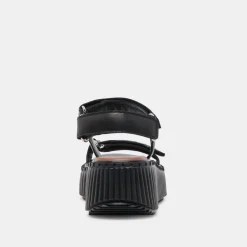 DEBRA SANDALS MIDNIGHT EMBOSSED LEATHER^Dolce Vita Best