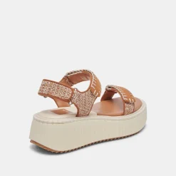 DEBRA SANDALS TAN MULTI NUBUCK^Dolce Vita Best