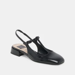 DEIDRA FLATS MIDNIGHT CRINKLE PATENT LEATHER^Dolce Vita Outlet