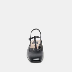 DEIDRA FLATS MIDNIGHT CRINKLE PATENT LEATHER^Dolce Vita Outlet