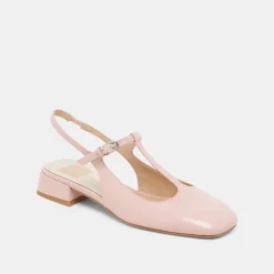 DEIDRA FLATS PINK CRINKLE PATENT LEATHER^Dolce Vita Outlet