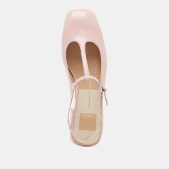 DEIDRA FLATS PINK CRINKLE PATENT LEATHER^Dolce Vita Outlet