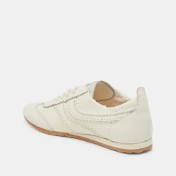 DELANY SNEAKERS OFF WHITE LEATHER^Dolce Vita Fashion