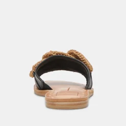 DESA SANDALS BLACK LEATHER^Dolce Vita Discount