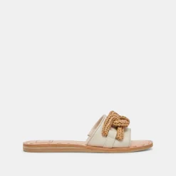 DESA SANDALS IVORY LEATHER^Dolce Vita Outlet