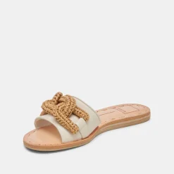 DESA SANDALS IVORY LEATHER^Dolce Vita Outlet