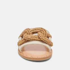 DESA SANDALS IVORY LEATHER^Dolce Vita Outlet