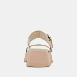 DEX SANDALS IVORY LEATHER^Dolce Vita Clearance