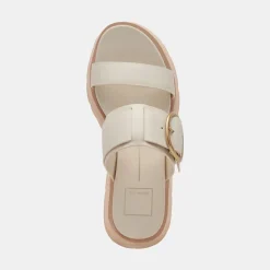 DEX SANDALS IVORY LEATHER^Dolce Vita Clearance