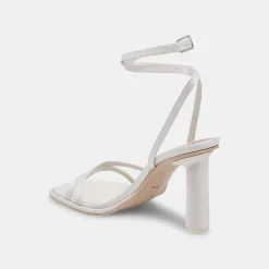DISERE HEELS OFF WHITE SATIN^Dolce Vita Online