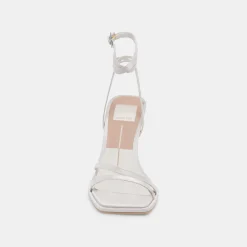 DISERE HEELS OFF WHITE SATIN^Dolce Vita Online