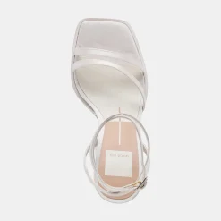 DISERE HEELS OFF WHITE SATIN^Dolce Vita Online