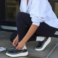 DOLEN NYLON SNEAKERS BLACK NYLON^Dolce Vita Outlet
