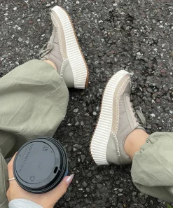 DOLEN NYLON SNEAKERS DK TAUPE NYLON^Dolce Vita Clearance