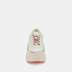 DOLEN PRIDE SNEAKERS WHITE MULTI LEATHER^Dolce Vita Sale