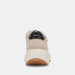 DOLEN SNEAKERS BLACK NATURAL RAFFIA^Dolce Vita Outlet