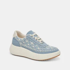 DOLEN SNEAKERS BLUE FLORAL DENIM^Dolce Vita Sale