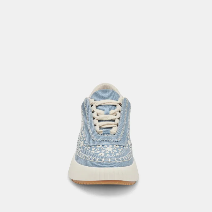 DOLEN SNEAKERS BLUE FLORAL DENIM^Dolce Vita Sale