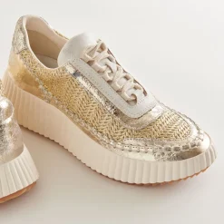 DOLEN SNEAKERS GOLD KNIT^Dolce Vita Online