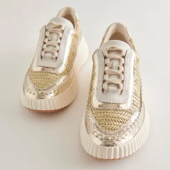 DOLEN SNEAKERS GOLD KNIT^Dolce Vita Online