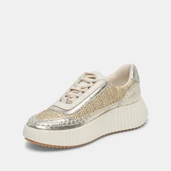 DOLEN SNEAKERS GOLD KNIT^Dolce Vita Online