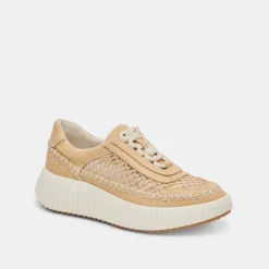 DOLEN SNEAKERS LT NATURAL RAFFIA^Dolce Vita Online