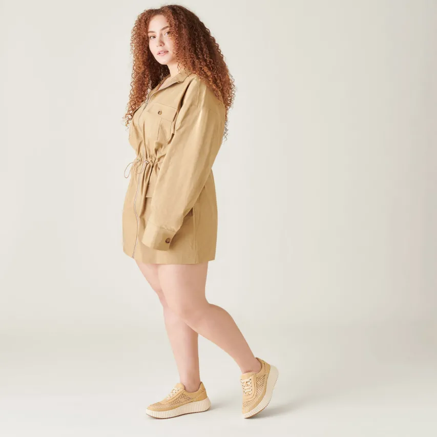 DOLEN SNEAKERS LT NATURAL RAFFIA^Dolce Vita Online