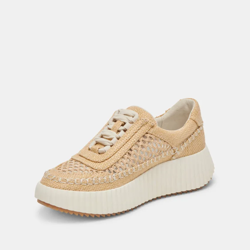 DOLEN SNEAKERS LT NATURAL RAFFIA^Dolce Vita Online