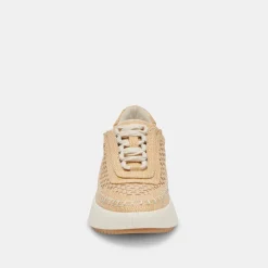 DOLEN SNEAKERS LT NATURAL RAFFIA^Dolce Vita Online