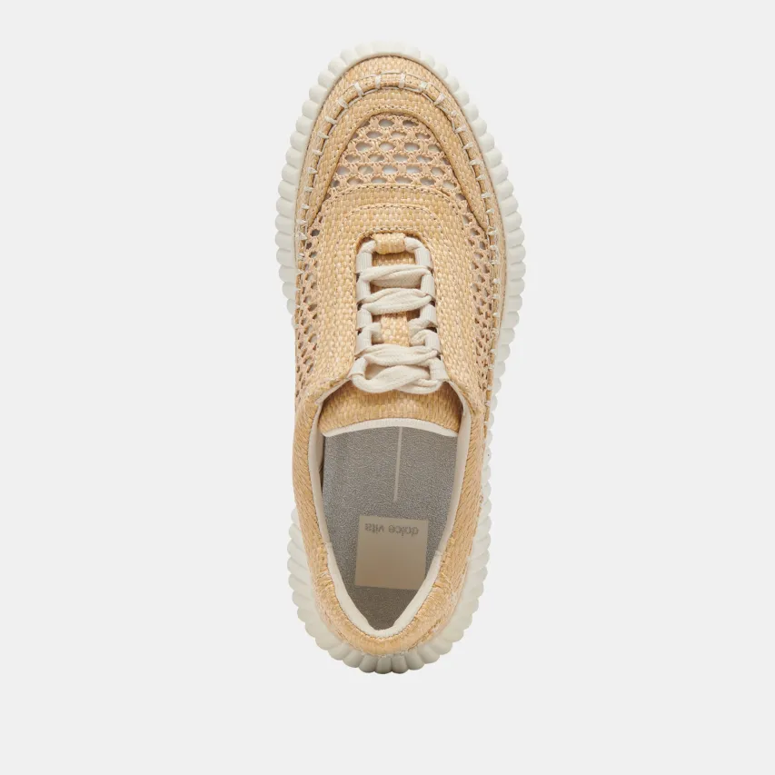 DOLEN SNEAKERS LT NATURAL RAFFIA^Dolce Vita Online