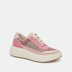 DOLEN SNEAKERS PINK MULTI WOVEN^Dolce Vita Outlet