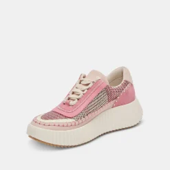 DOLEN SNEAKERS PINK MULTI WOVEN^Dolce Vita Outlet