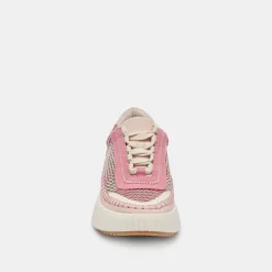 DOLEN SNEAKERS PINK MULTI WOVEN^Dolce Vita Outlet