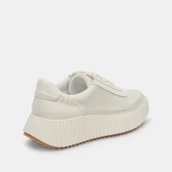 DOLEN SNEAKERS WHITE LEATHER^Dolce Vita Sale