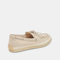 DORIS LOAFERS TAUPE METALLIC WOVEN^Dolce Vita Discount