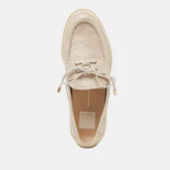DORIS LOAFERS TAUPE METALLIC WOVEN^Dolce Vita Discount