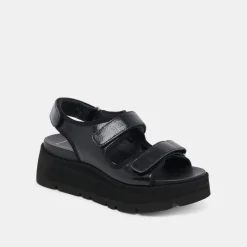 DUBAI SANDALS MIDNIGHT CRINKLE PATENT^Dolce Vita Outlet