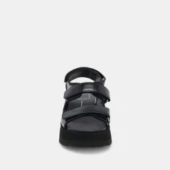 DUBAI SANDALS MIDNIGHT CRINKLE PATENT^Dolce Vita Outlet