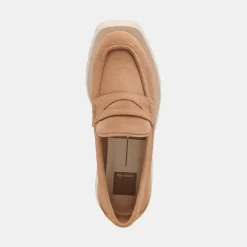ELIAS FLATS TOFFEE SUEDE^Dolce Vita New