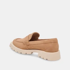 ELIAS FLATS TOFFEE SUEDE^Dolce Vita New
