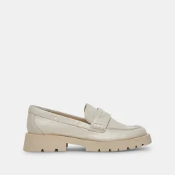 ELIAS WIDE FLATS OFF WHITE CRINKLE PATENT^Dolce Vita Discount
