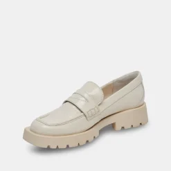ELIAS WIDE FLATS OFF WHITE CRINKLE PATENT^Dolce Vita Discount