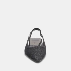 ELLEY FLATS CARBON DENIM^Dolce Vita Best