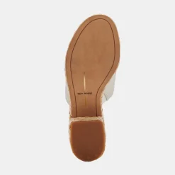 ELORA HEELS IVORY LEATHER^Dolce Vita Hot