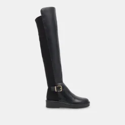 EMBER BOOTS BLACK LEATHER^Dolce Vita Outlet