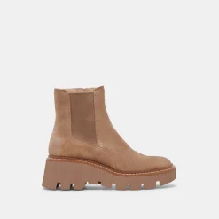 EMMET H2O BOOTS MUSHROOM SUEDE^Dolce Vita Fashion