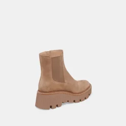 EMMET H2O BOOTS MUSHROOM SUEDE^Dolce Vita Fashion